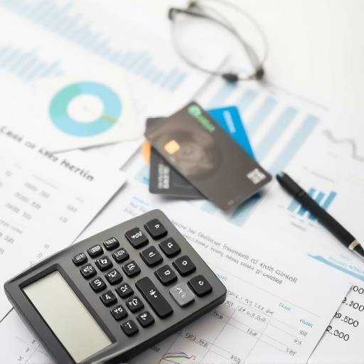 Image showcasing various credit cards with the Capital Bank Mexico logo alongside a calculator and financial documents.
